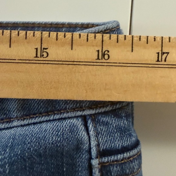 Talbots Flawless High Waist Modern Ankle Jeans Women's 10 Blue Stretch Denim - Picture 5 of 8